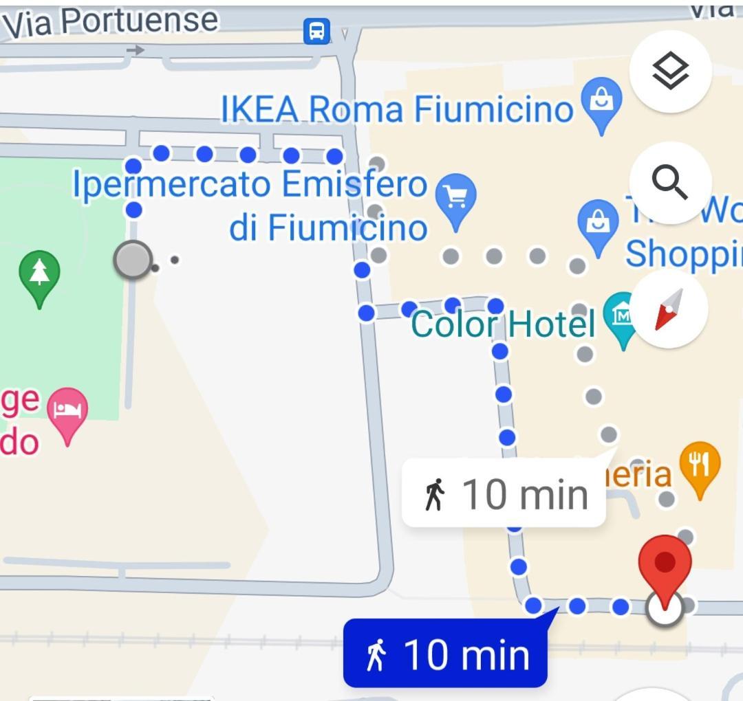 The House Room Aeroporto Fiumicino Ngoại thất bức ảnh